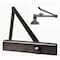 Global Door Controls Slimline Heavy Duty ADA Commercial Door Closer with Hold Open Cush-N-Stop Arm in Duronodic-Sizes 1-6 TC4361HOACNS-DU - alternate 1